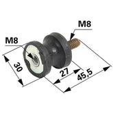 Supporti in gomma della serie Plus